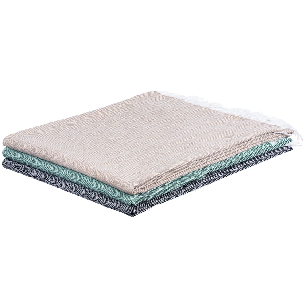 Плед «Гирвас», зеленый — изображение 6