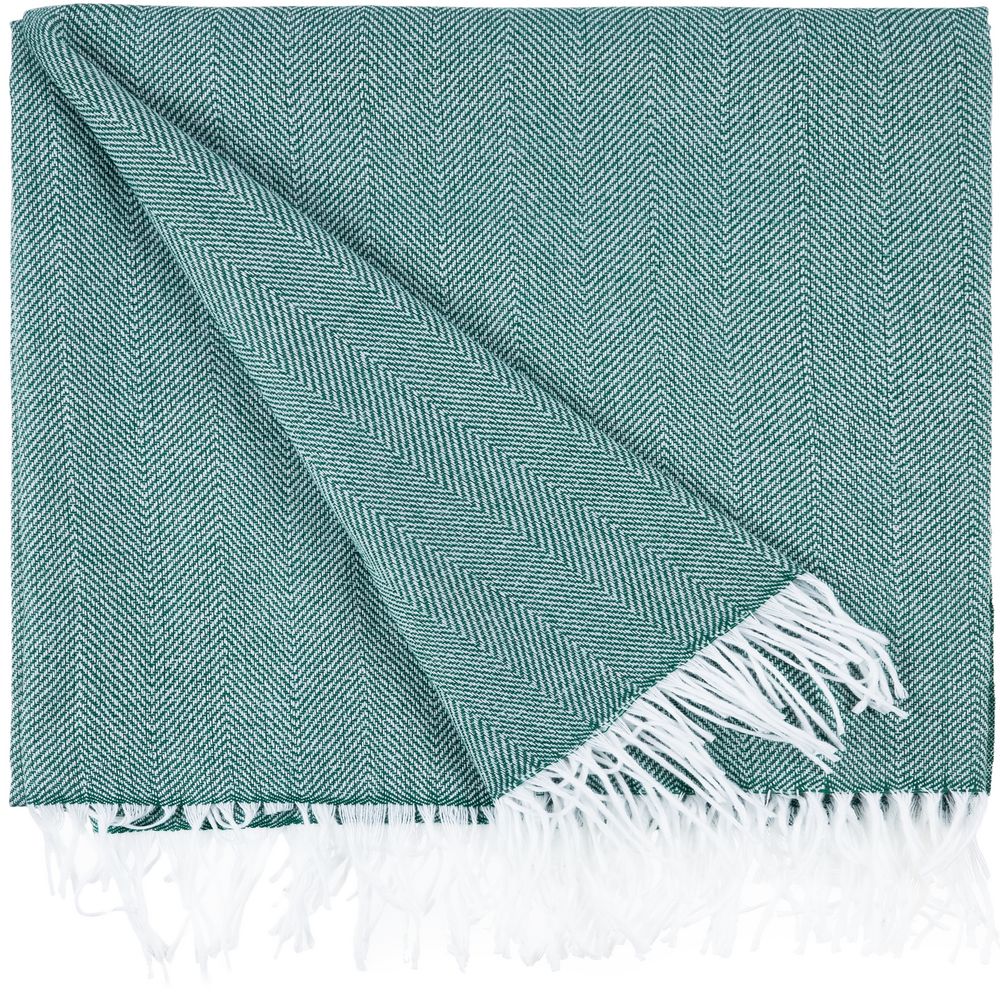 Плед «Гирвас», зеленый — изображение 2