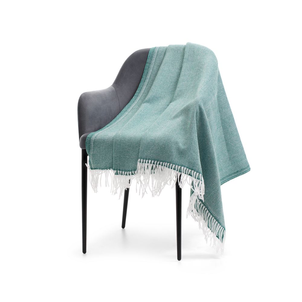 Плед «Гирвас», зеленый — изображение 5