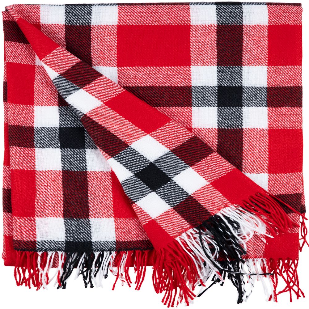 Плед «Валдай», красный — изображение 2