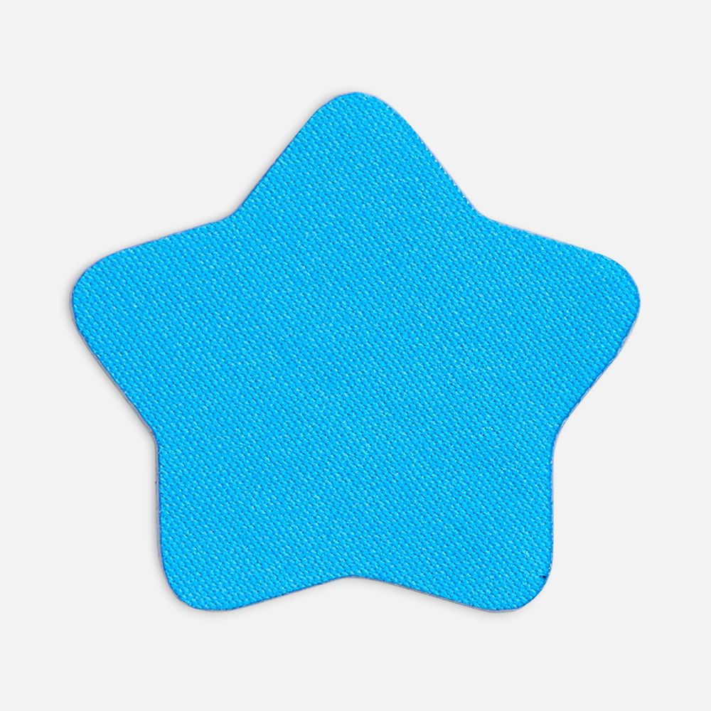 Наклейка тканевая Lunga Bial, M, голубая — изображение 2