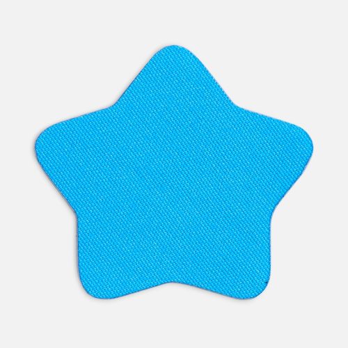 Наклейка тканевая Lunga Bial, M, голубая