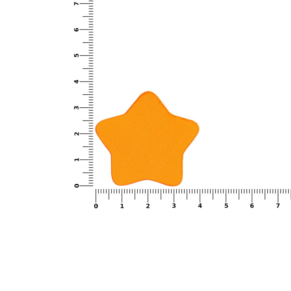 Наклейка тканевая Lunga Bial, M, оранжевый неон — изображение 3