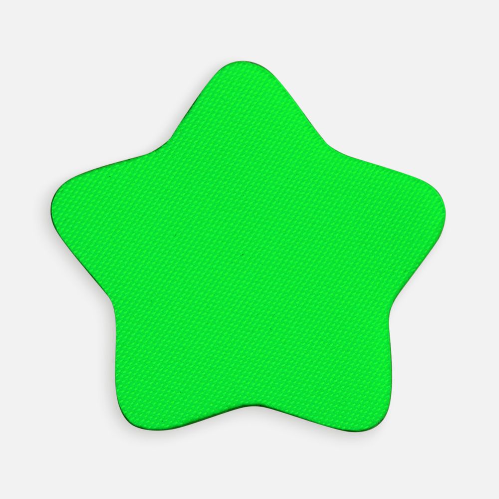 Наклейка тканевая Lunga Bial, M, зеленый неон — изображение 2