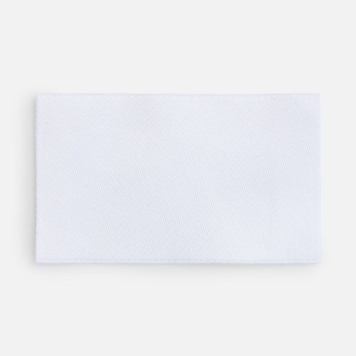 Лейбл тканевый Epsilon, M, белый