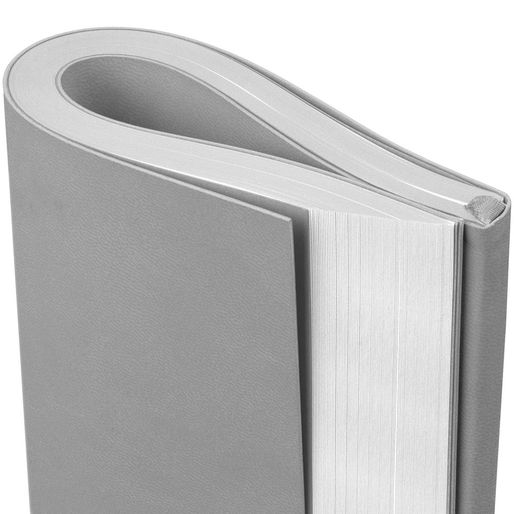 Ежедневник Flat Maxi, недатированный, серый — изображение 7