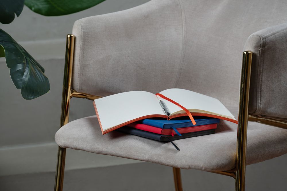 Ежедневник Flat, недатированный, оранжевый — изображение 8