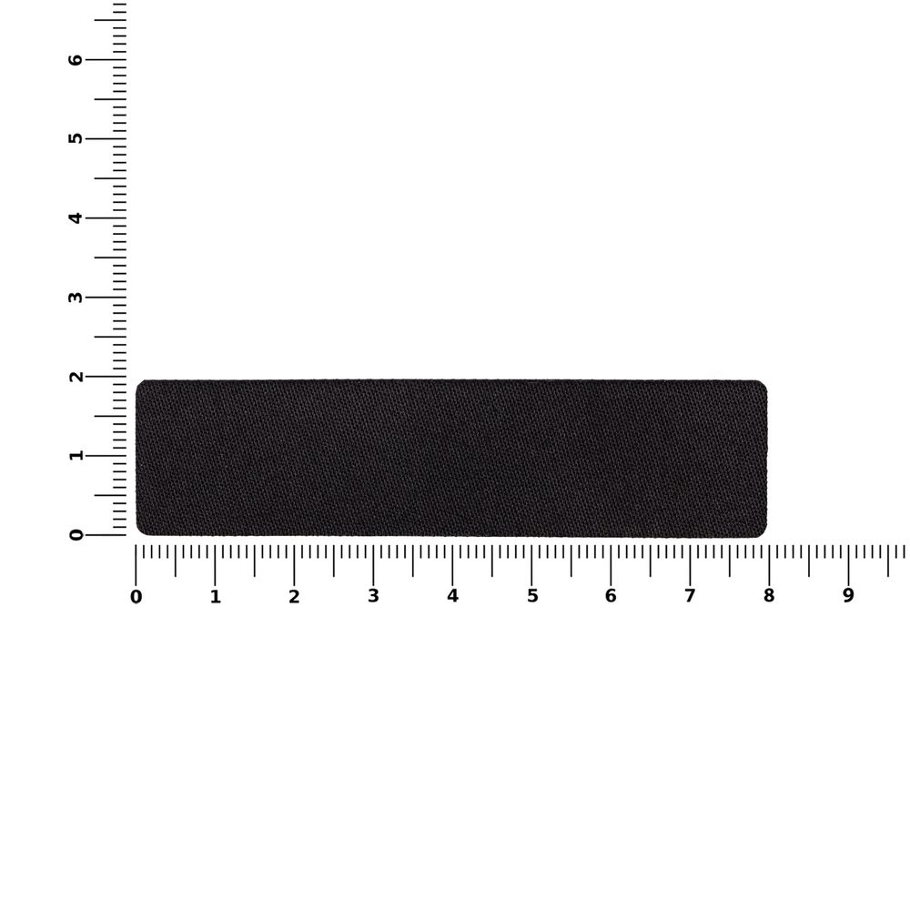 Наклейка тканевая Lunga, S, черная — изображение 3