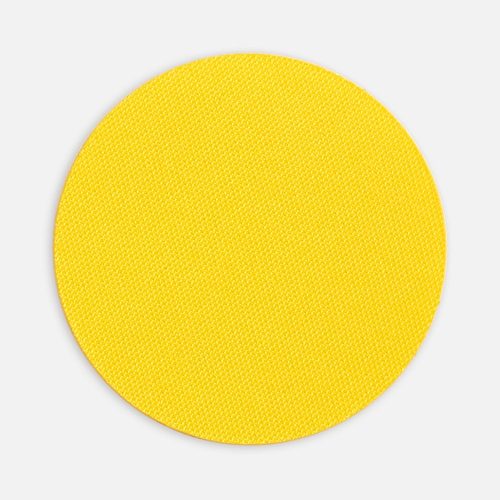 Наклейка тканевая Lunga Round, M, желтая