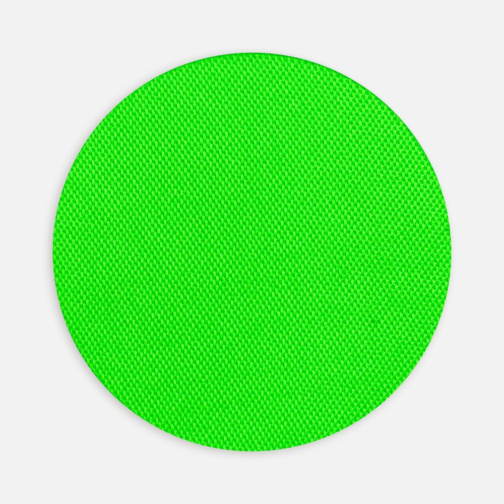 Наклейка тканевая Lunga Round, M, зеленый неон — изображение 2