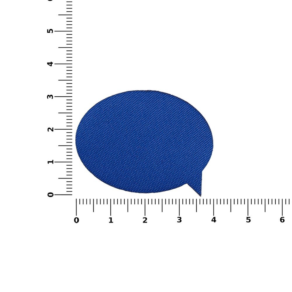 Наклейка тканевая Lunga Bubble, M, синяя — изображение 4