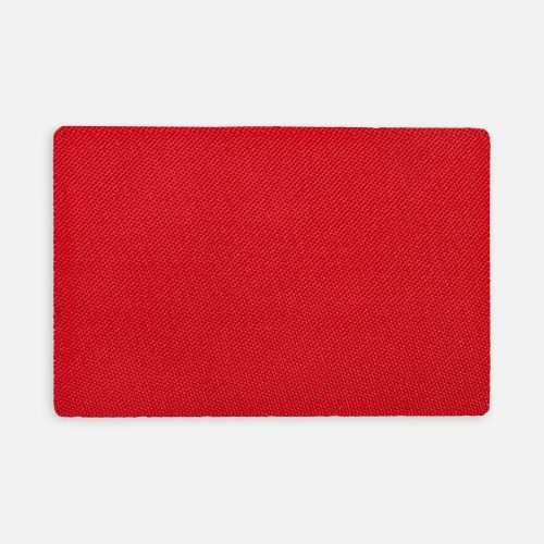 Наклейка тканевая Lunga, L, красная