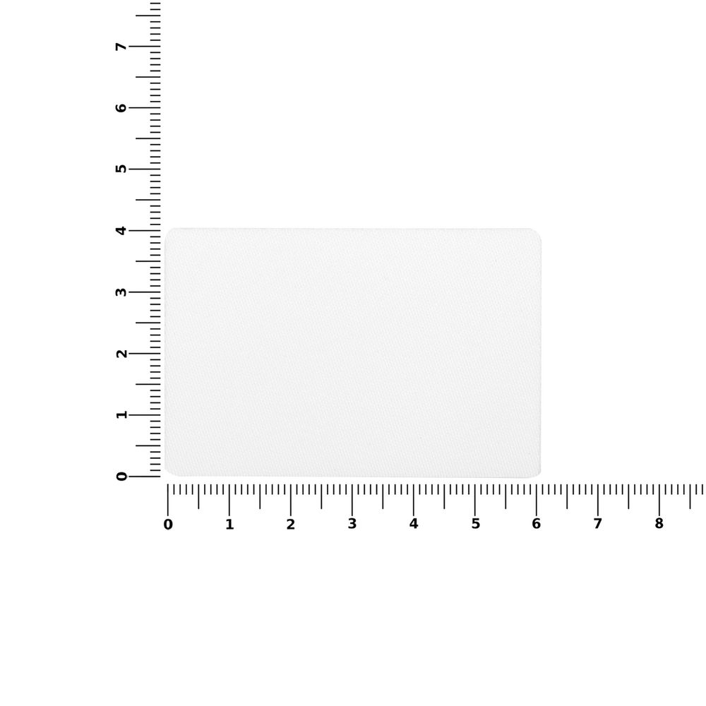 Наклейка тканевая Lunga, L, белая — изображение 3