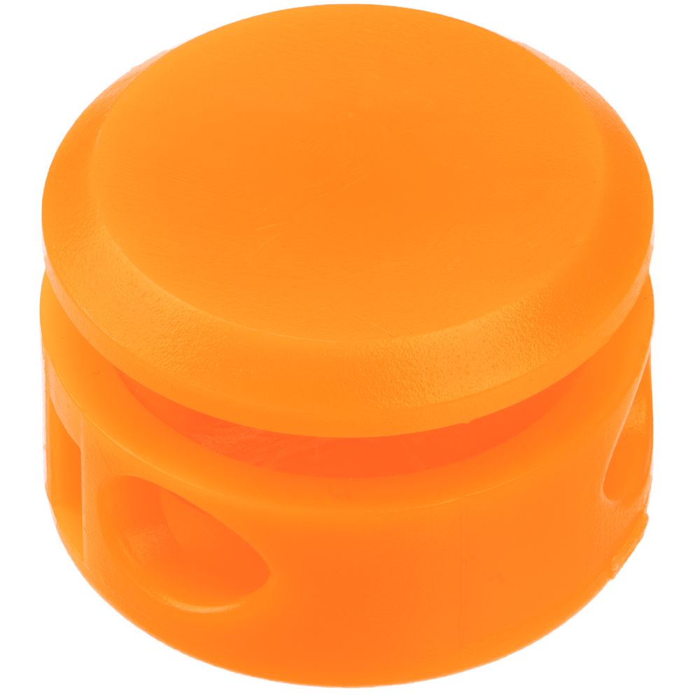 Двойной фиксатор для шнура Brоgy, оранжевый неон — изображение 2