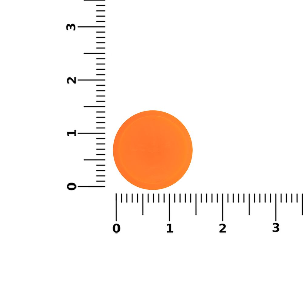 Двойной фиксатор для шнура Brоgy, оранжевый неон — изображение 3