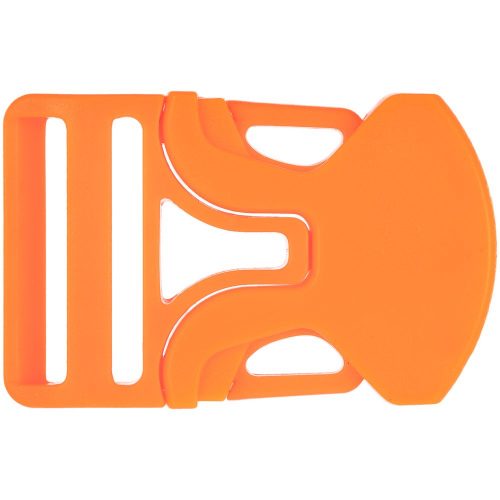 Застежка-пряжка односторонняя Triden, оранжевый неон