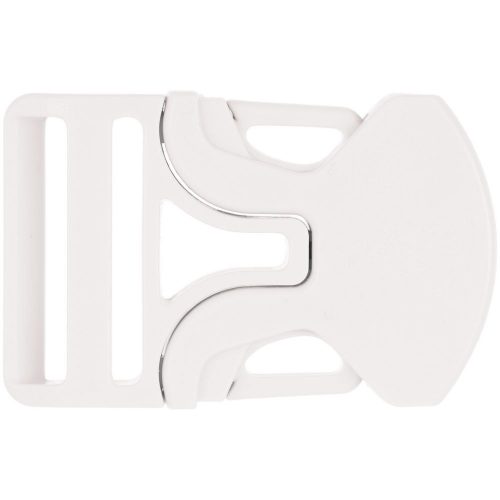 Застежка-пряжка односторонняя Triden, белый