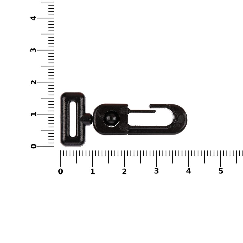Застежка-карабин Сarabine, S, черный — изображение 3