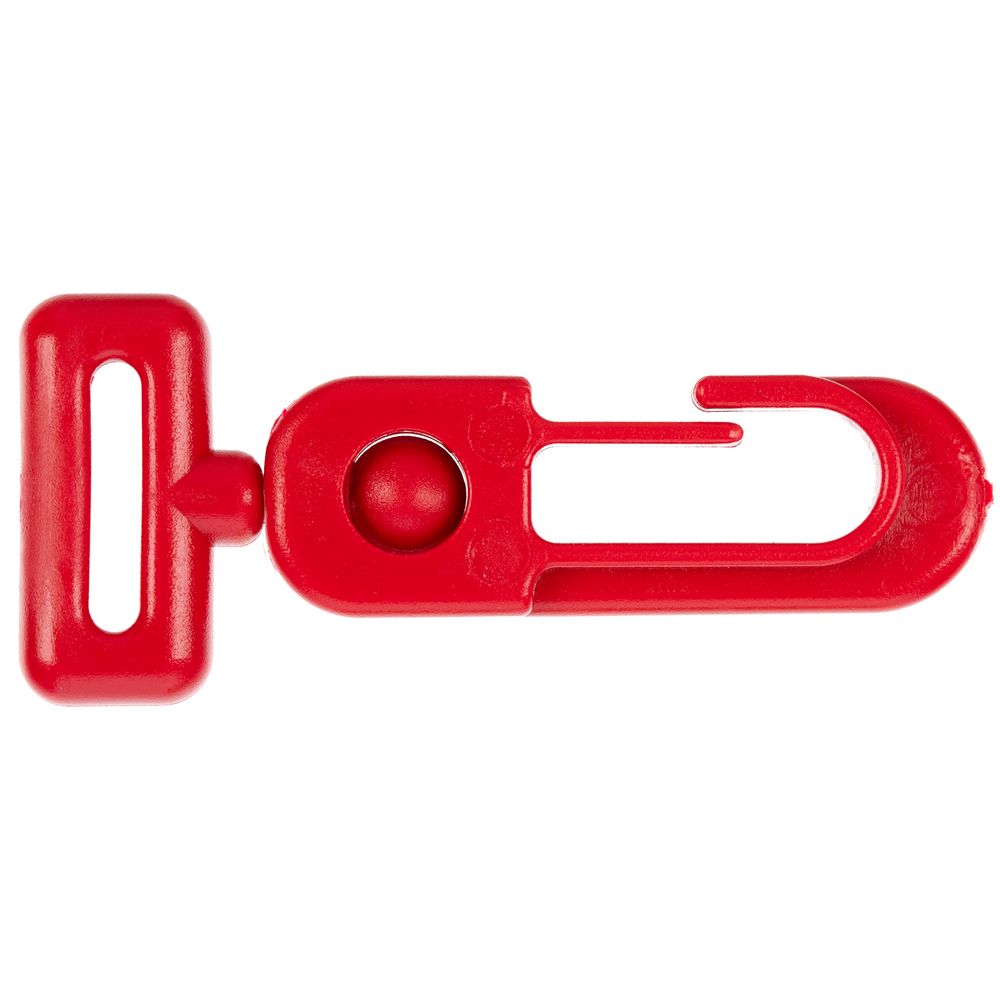 Застежка-карабин Сarabine, S, красный — изображение 2