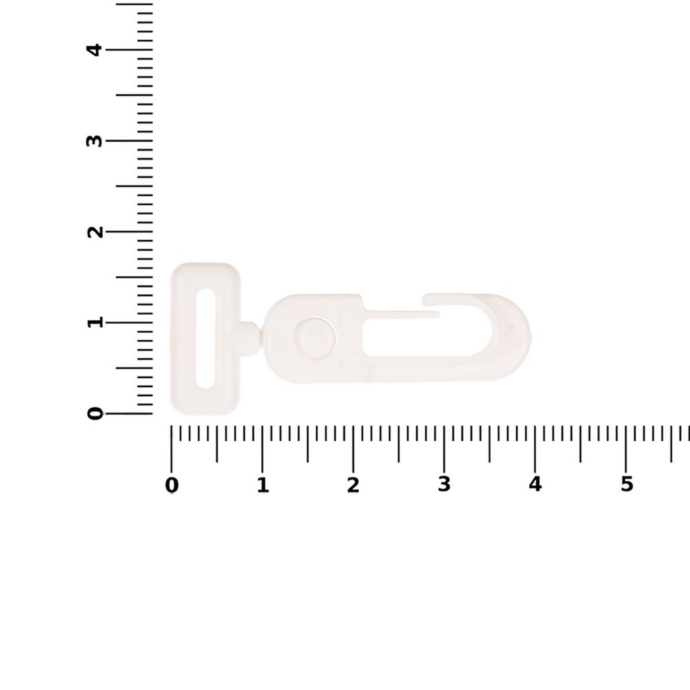 Застежка-карабин Сarabine, S, белый — изображение 3