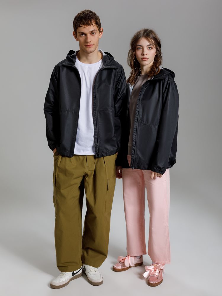 Куртка унисекс Nordvind WR, черная — изображение 18