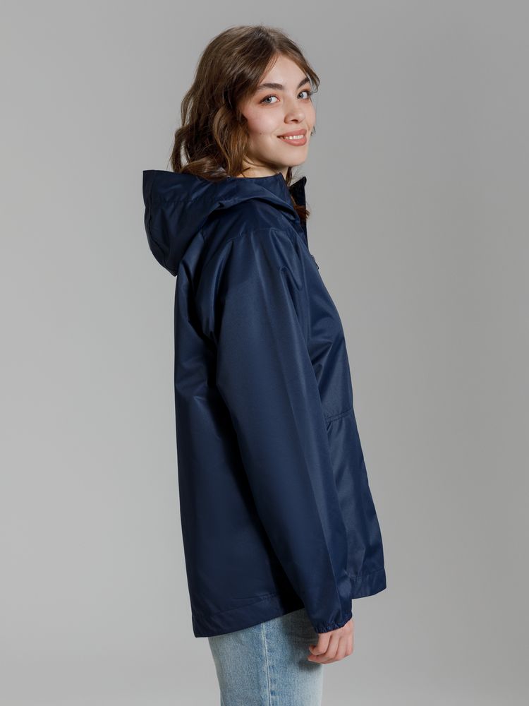 Куртка унисекс Nordvind DWR, темно-синяя — изображение 15