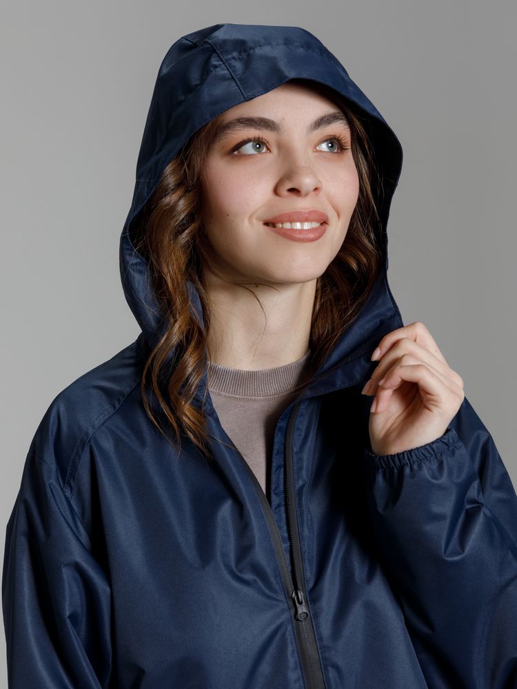 Куртка унисекс Nordvind DWR, темно-синяя — изображение 17