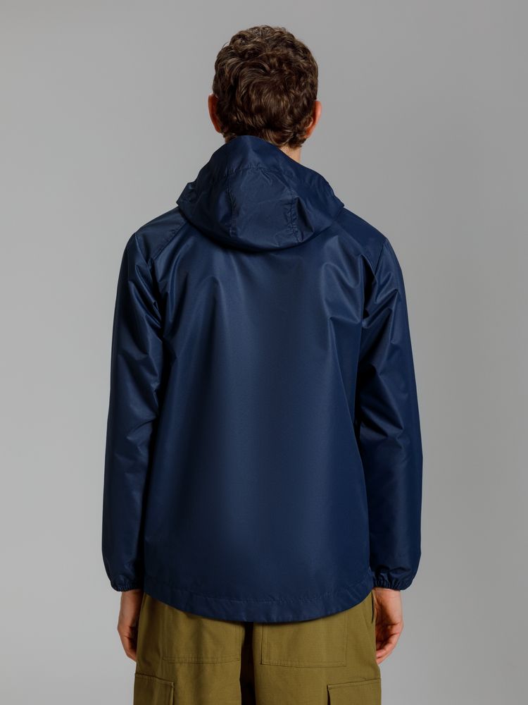 Куртка унисекс Nordvind DWR, темно-синяя — изображение 10