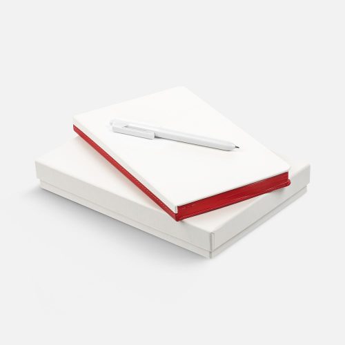 Набор Duplex, белый с красным