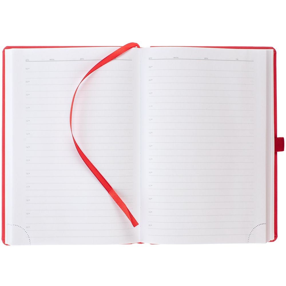 Ежедневник Favor Gold, недатированный, красный — изображение 6