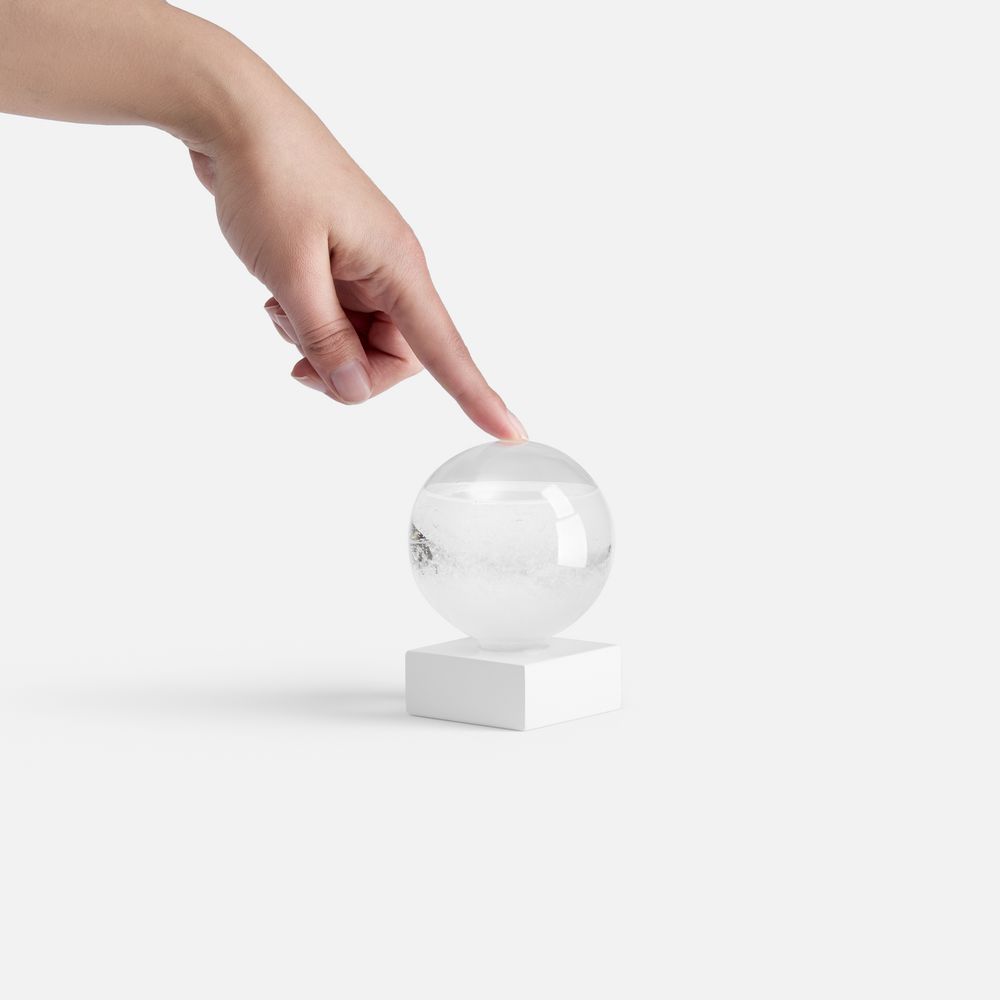 Штормгласс Mystery, белый — изображение 9