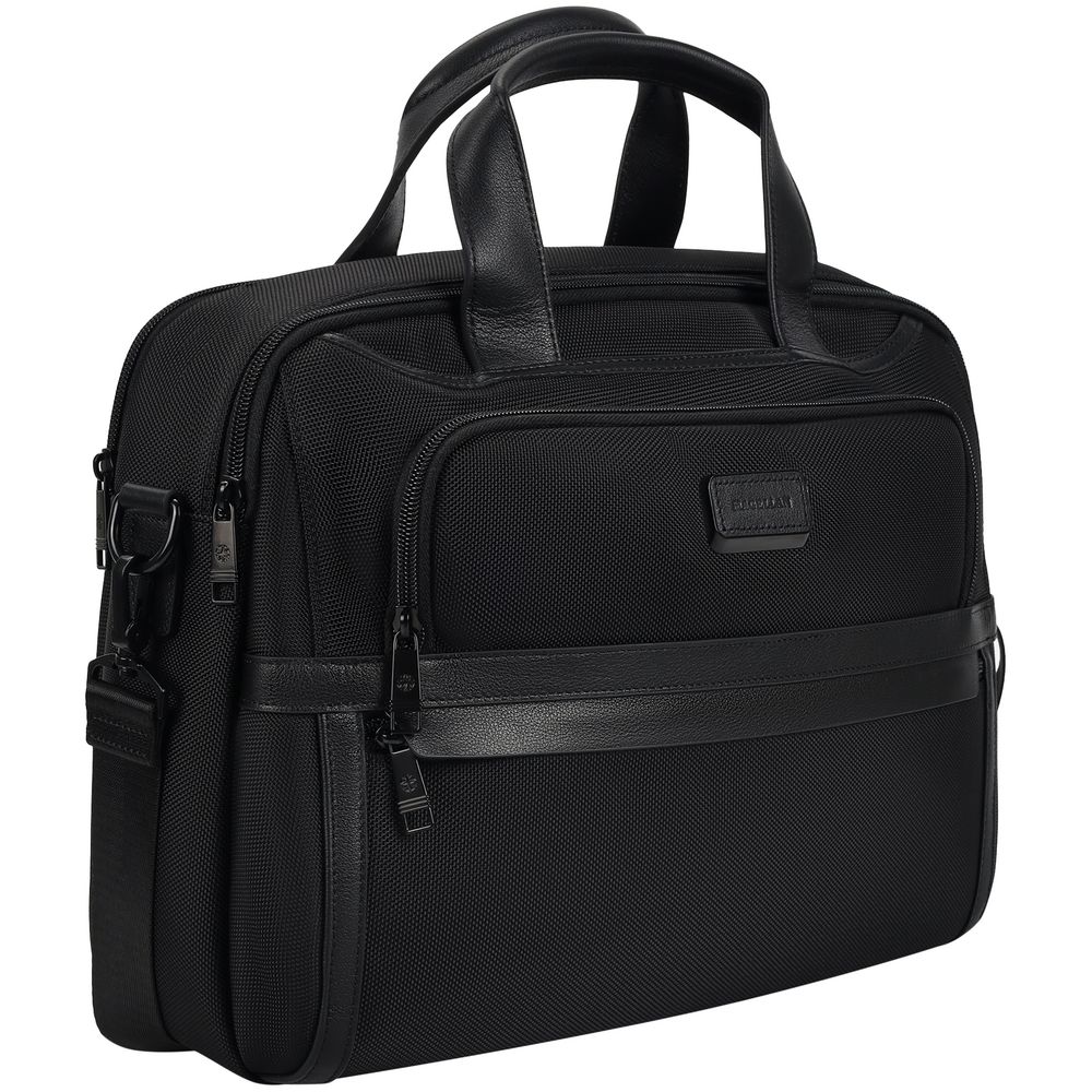 Сумка для ноутбука Santiago Nylon, черная — изображение 4