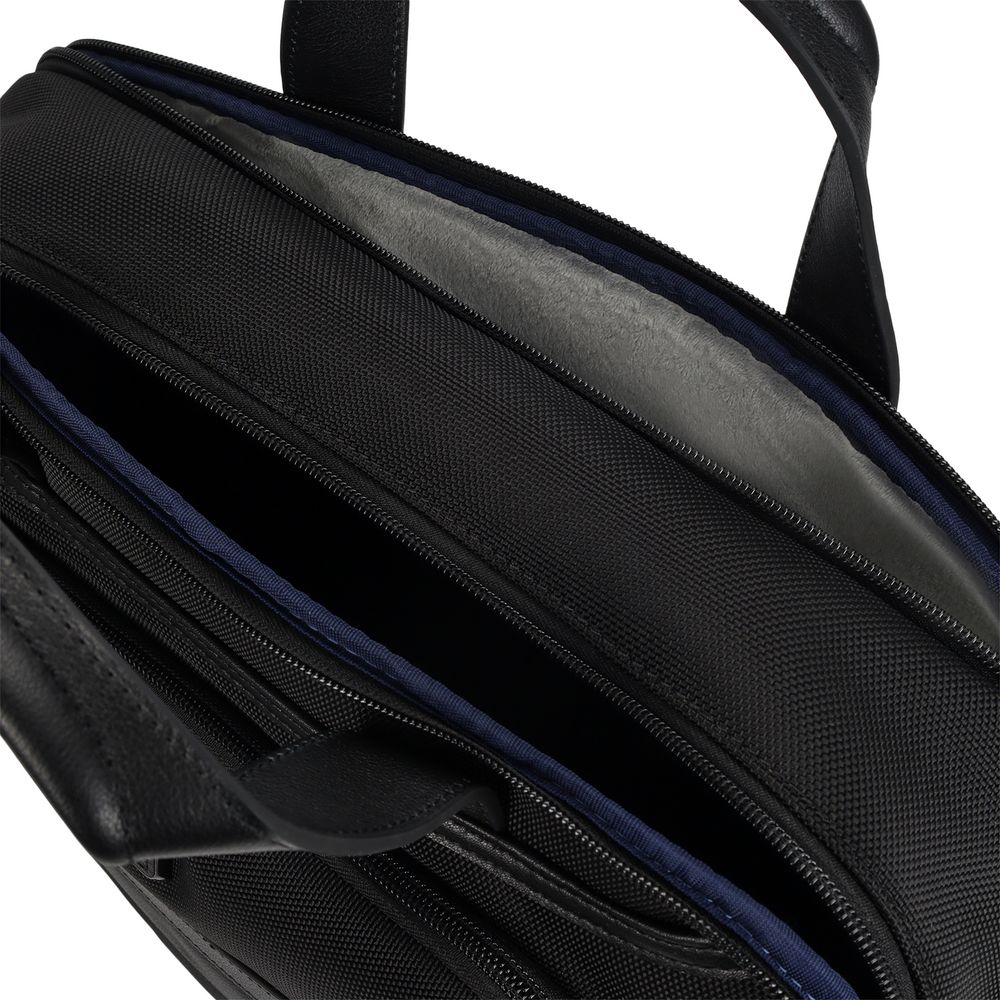 Сумка для ноутбука Santiago Nylon, черная — изображение 7