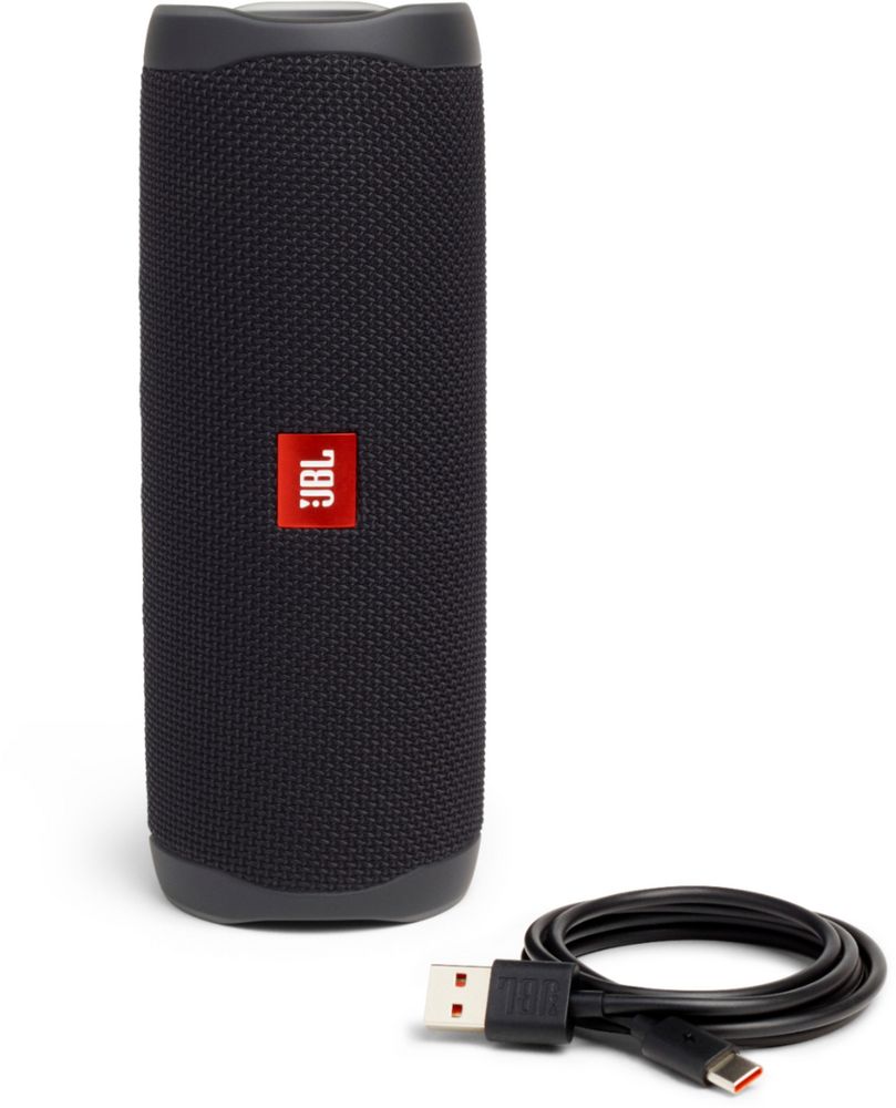 Беспроводная колонка JBL Flip 5, черная — изображение 6