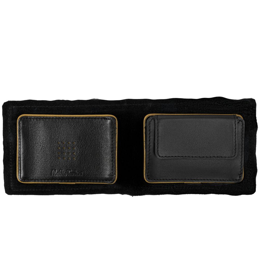 Кошелек Partinico, черный с золотистым — изображение 4