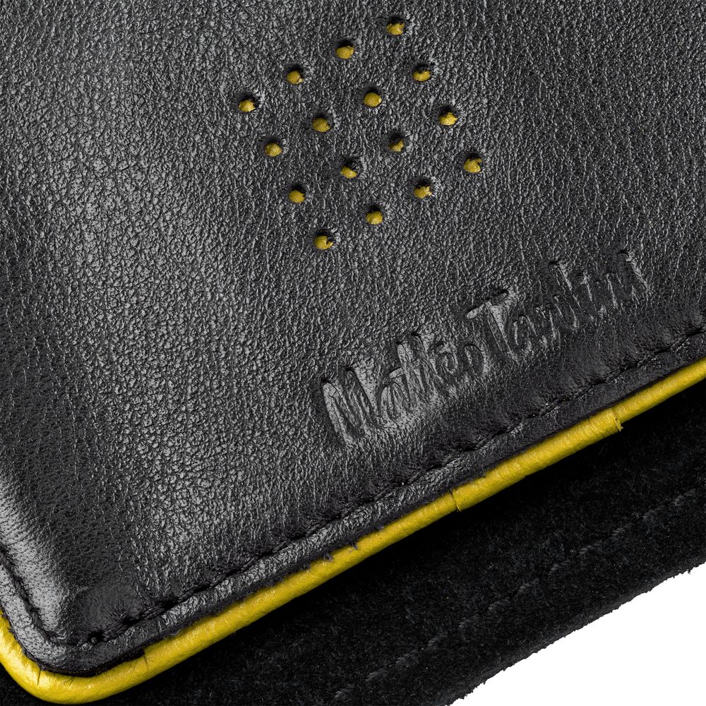 Кошелек Partinico, черный с желтым — изображение 7