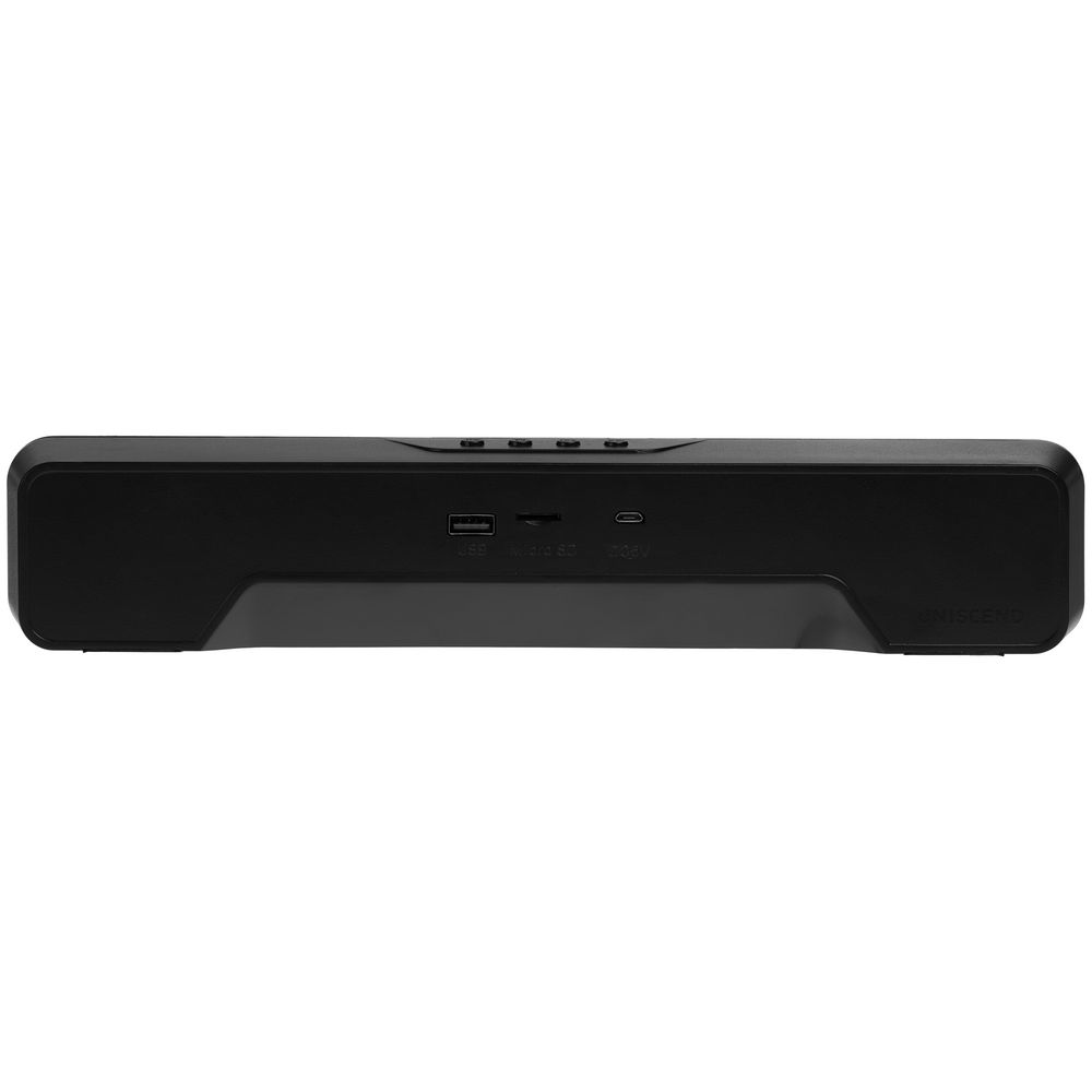 Беспроводная стереоколонка Uniscend Audeamus, черная — изображение 4