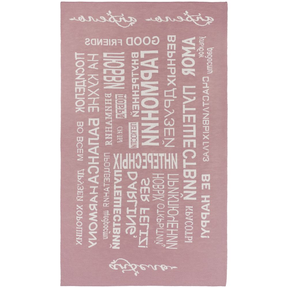 Плед на заказ Tricksy Net Light, XL, полушерсть — изображение 5