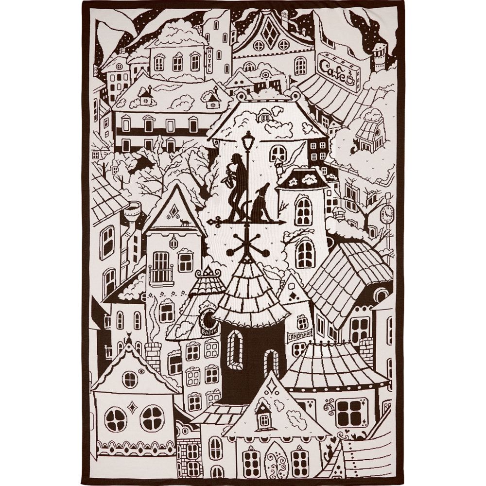 Плед на заказ Tricksy Net, 2 цвета, М, акрил — изображение 8