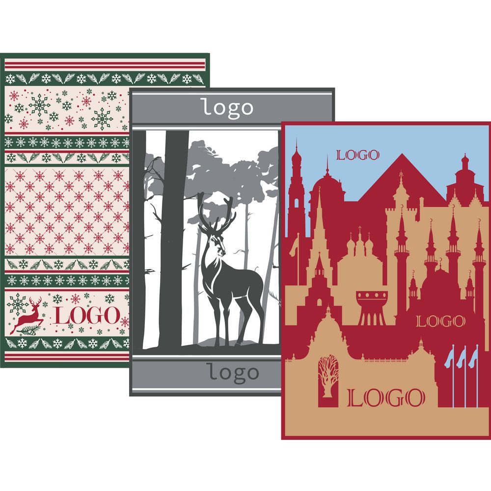 Плед на заказ Tricksy Net, 3 цвета, М, акрил — изображение 2