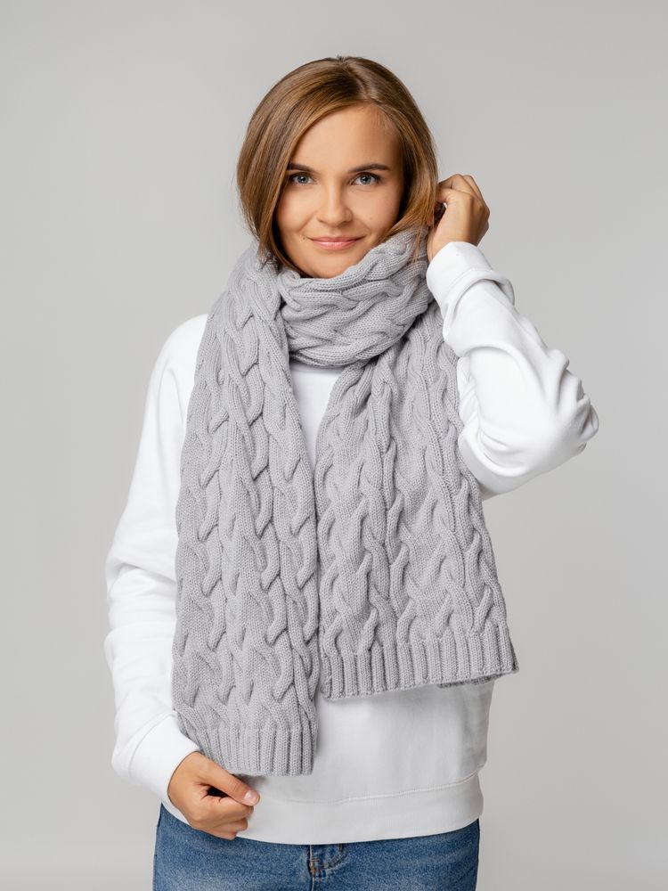 Шарф Loren, серый — изображение 7