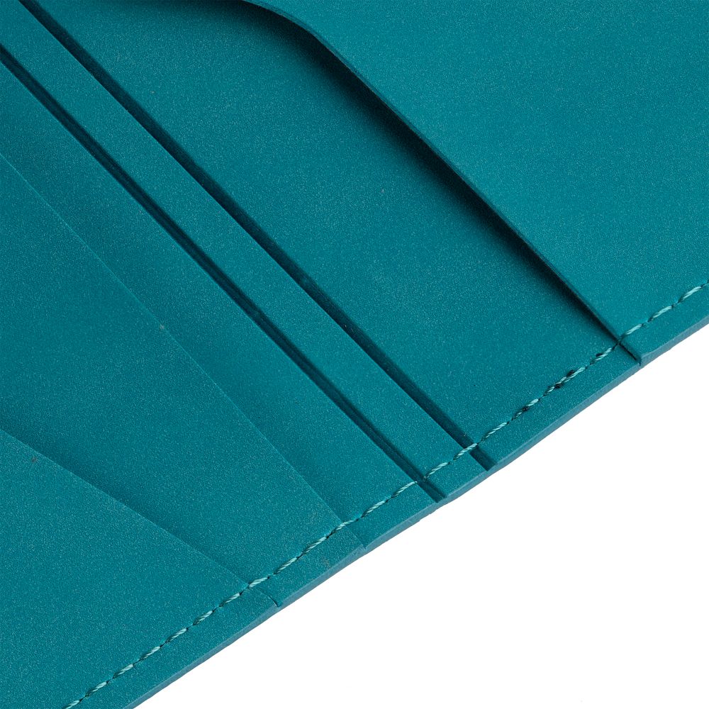 Дорожный органайзер Nubuk, бирюзовый — изображение 6