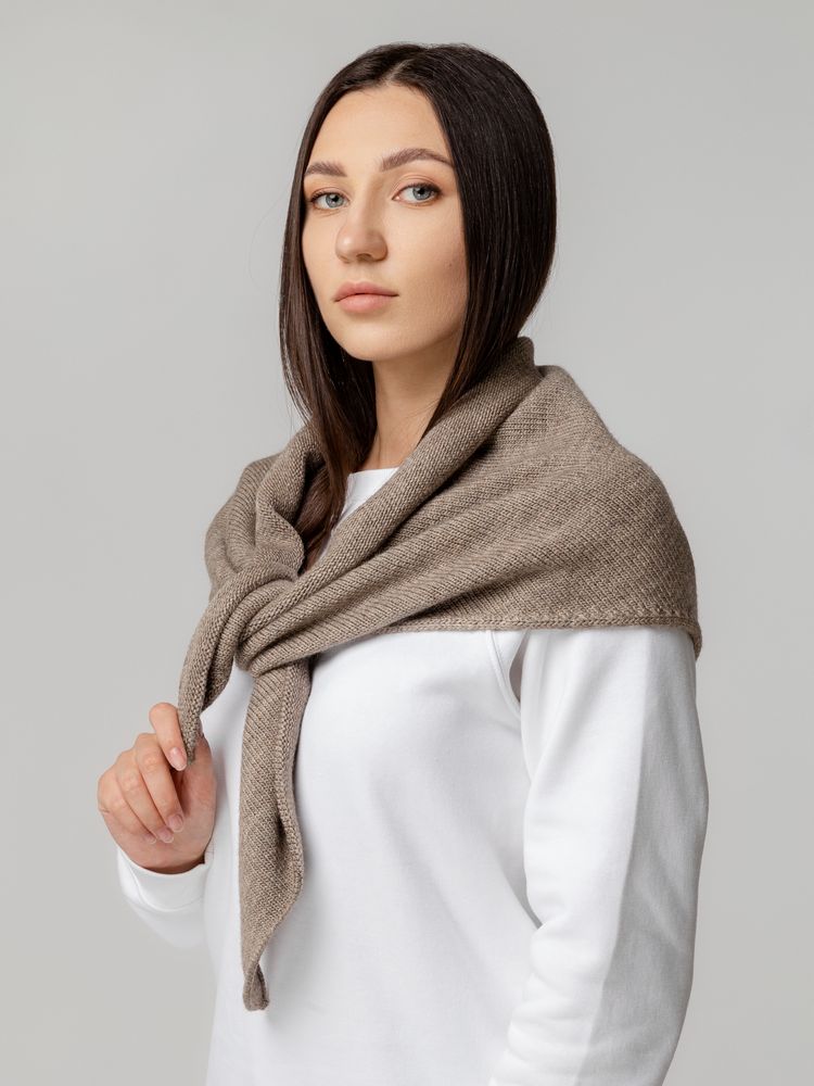 Косынка Dalia, светло-коричневая — изображение 8