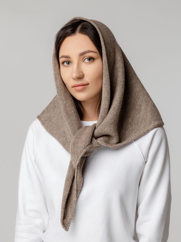 Косынка Dalia, светло-коричневая — изображение 6