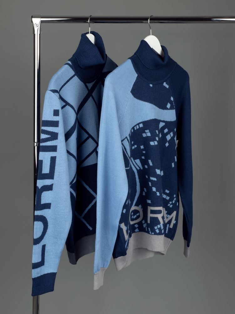 Джемпер на заказ Tricksy Net Reglan, полушерсть — изображение 8