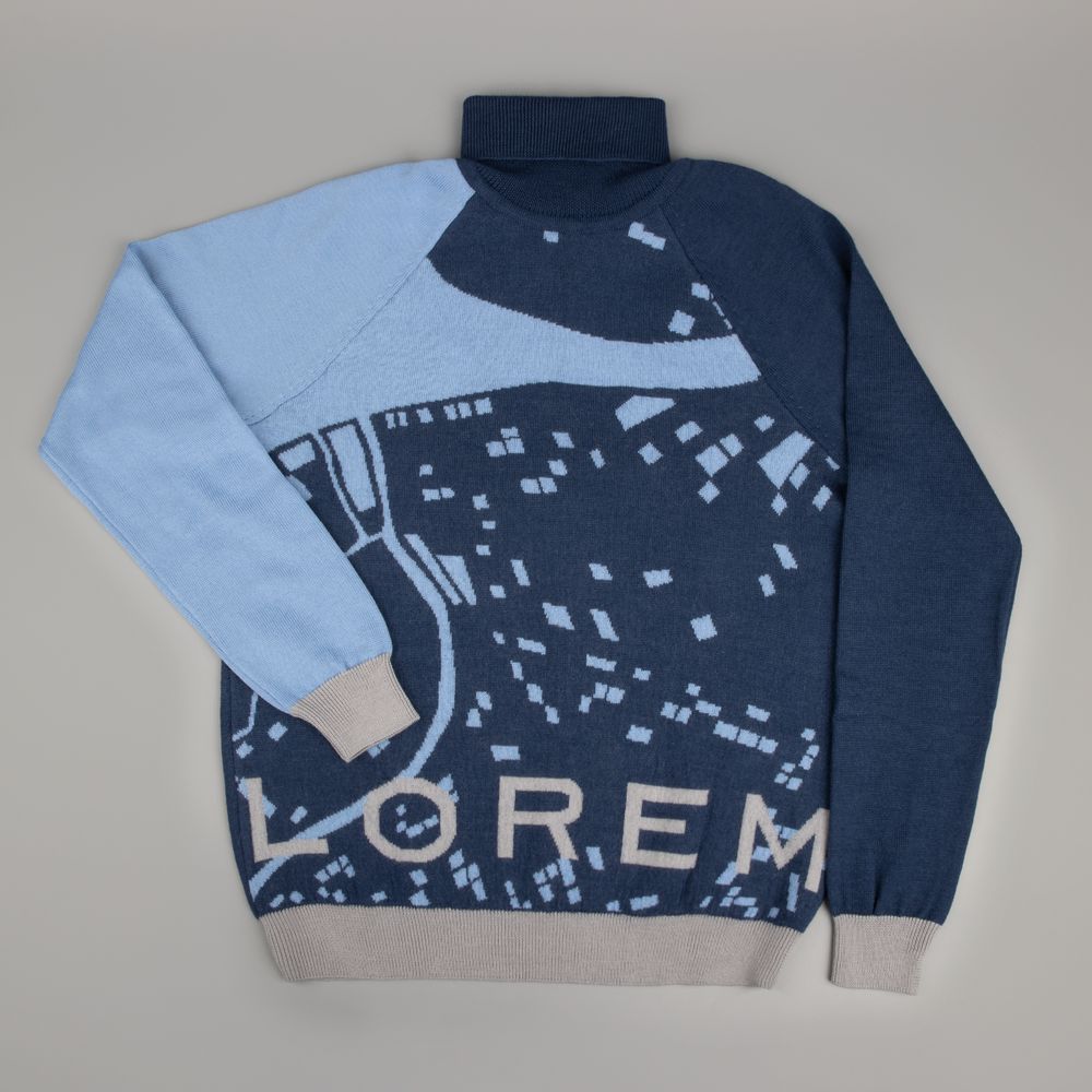 Джемпер на заказ Tricksy Net Reglan, полушерсть — изображение 4