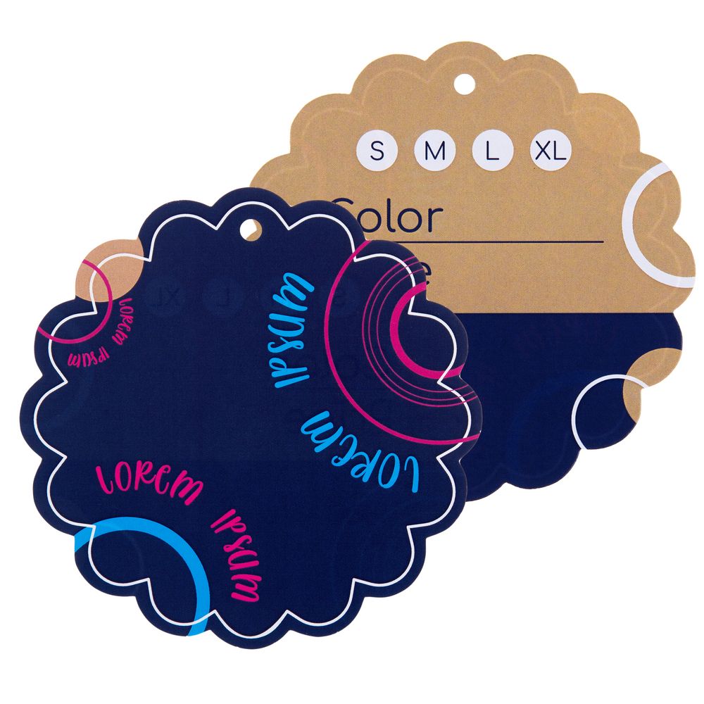 Этикетка бумажная на заказ Paper, M — изображение 7