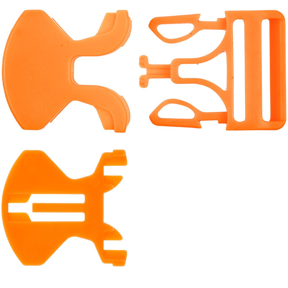 Застежка-пряжка односторонняя Triden, оранжевый неон — изображение 5