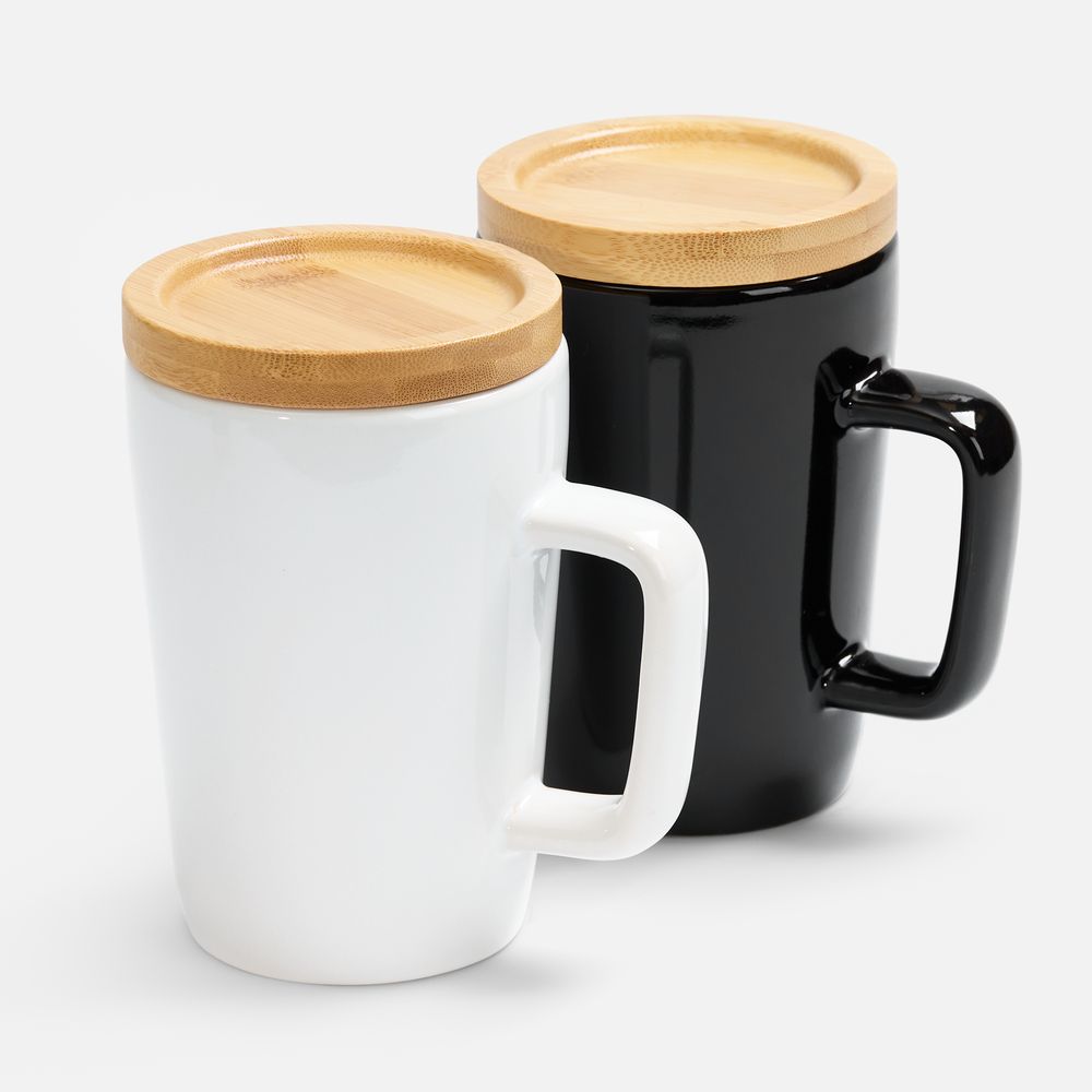 Кружка Vierra с крышкой-костером, черная — изображение 7