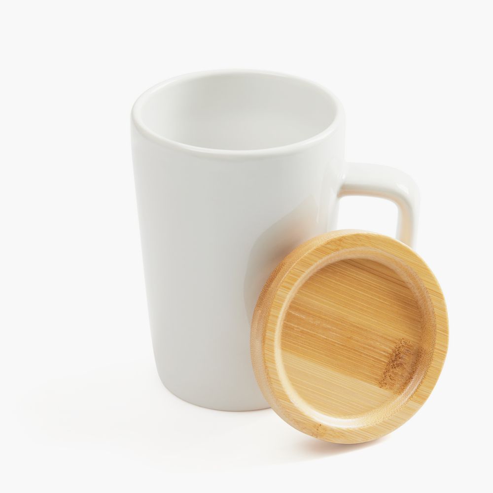 Кружка Vierra с крышкой-костером, белая — изображение 4